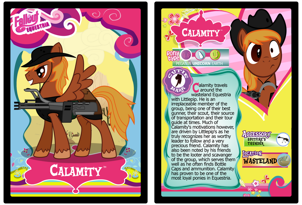 Calamity Trading Card