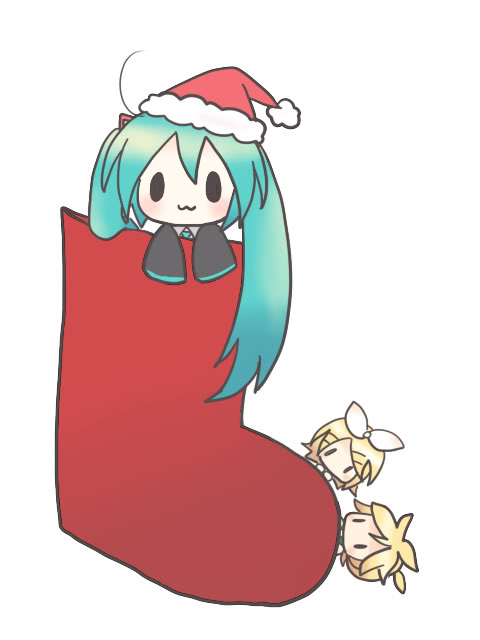 Merry Christmas Miku Hatsune by Animemetalfan23 on DeviantArt