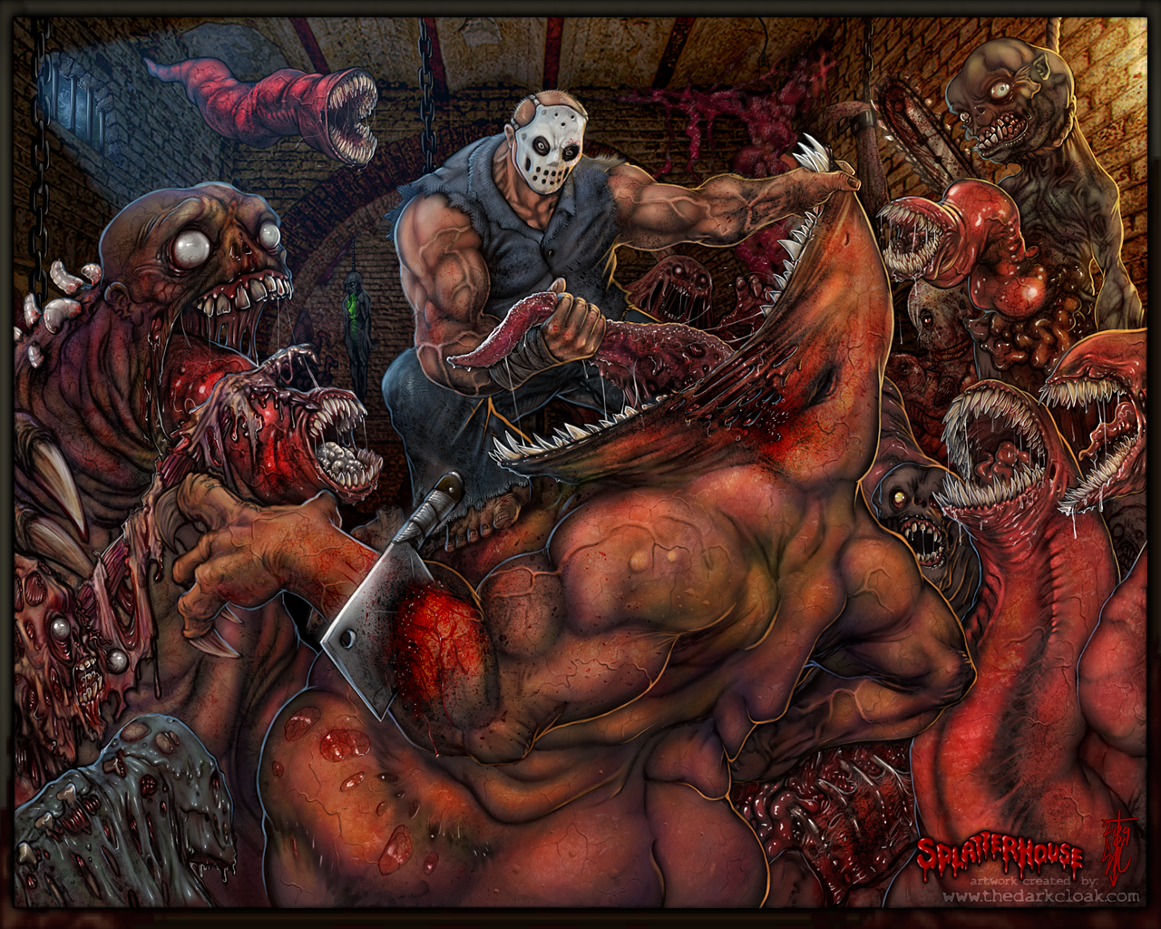 RICK TAYLOR vs WEST MANSION by thedarkcloak