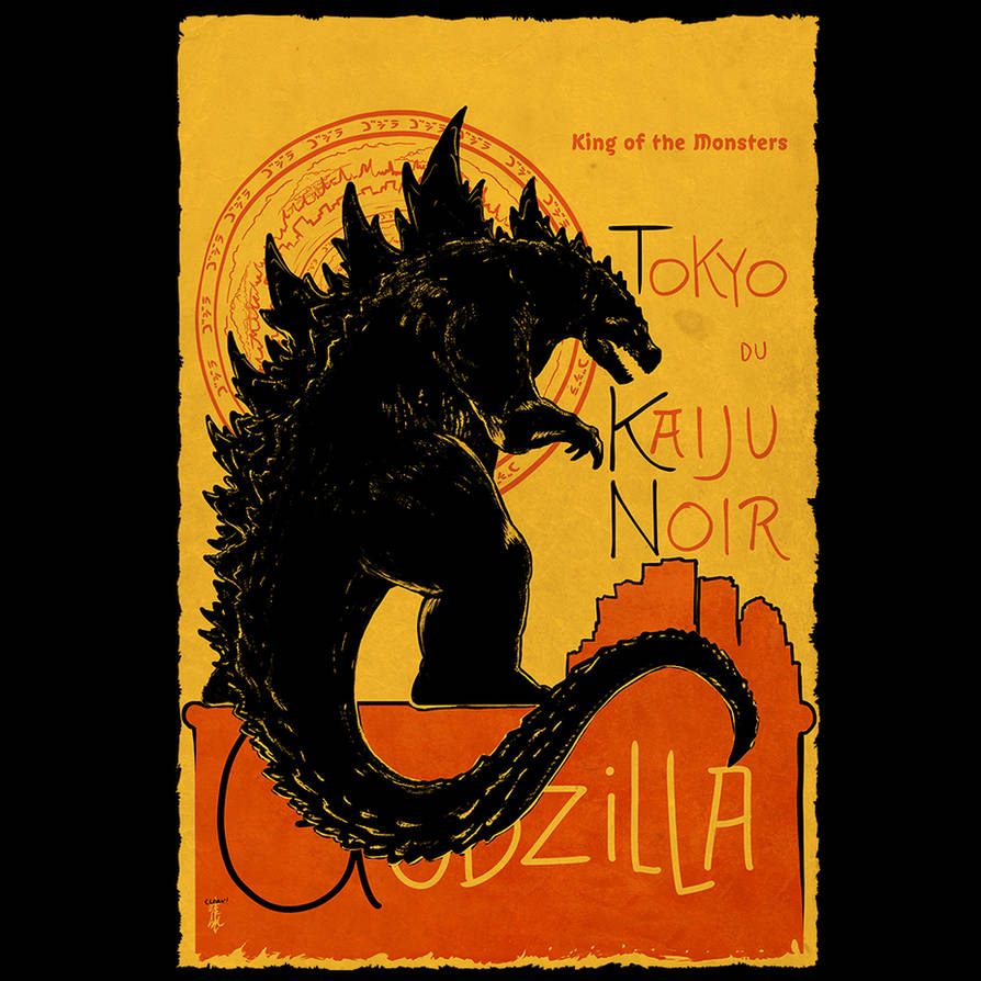 Gojira Noir by thedarkcloak