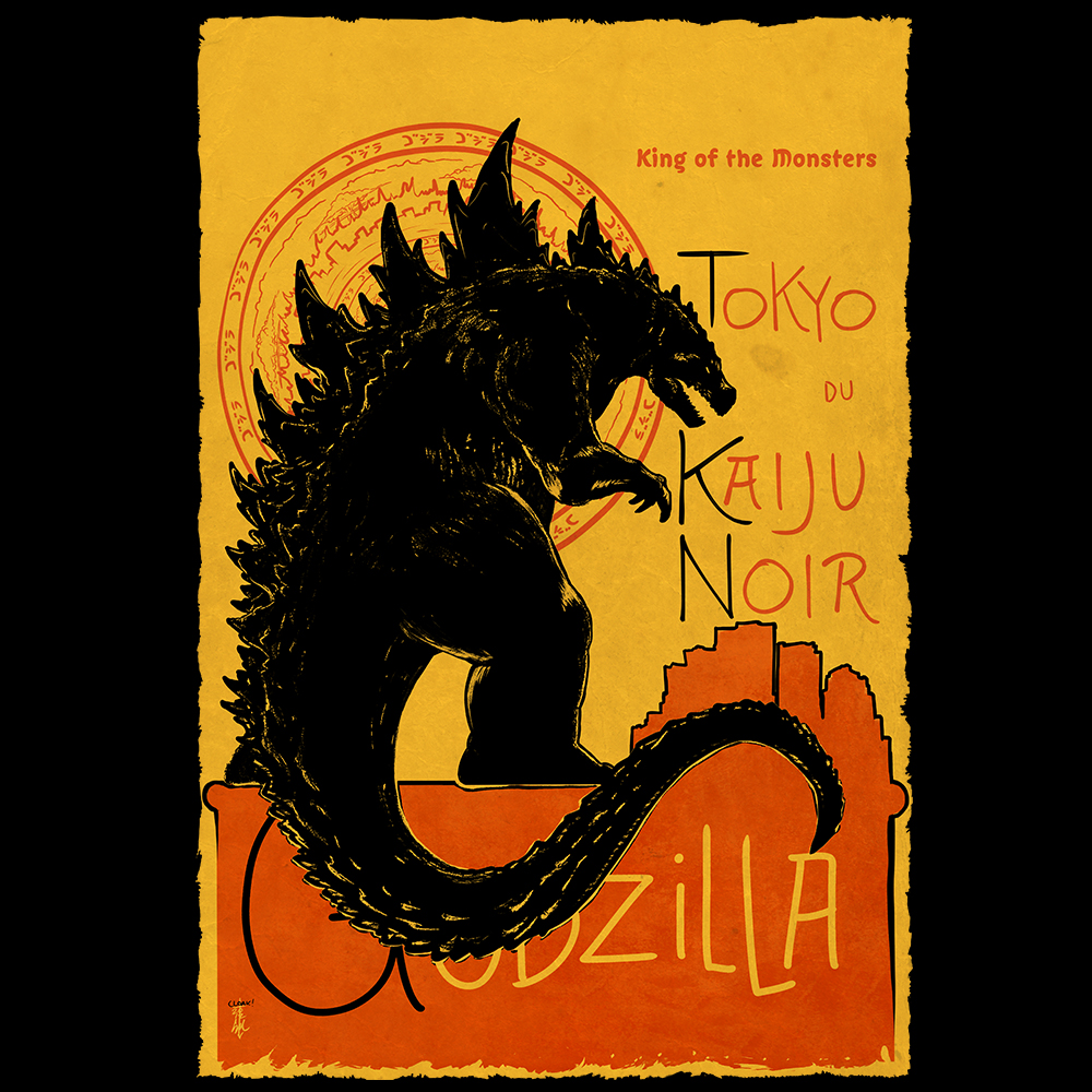 Gojira Noir by thedarkcloak