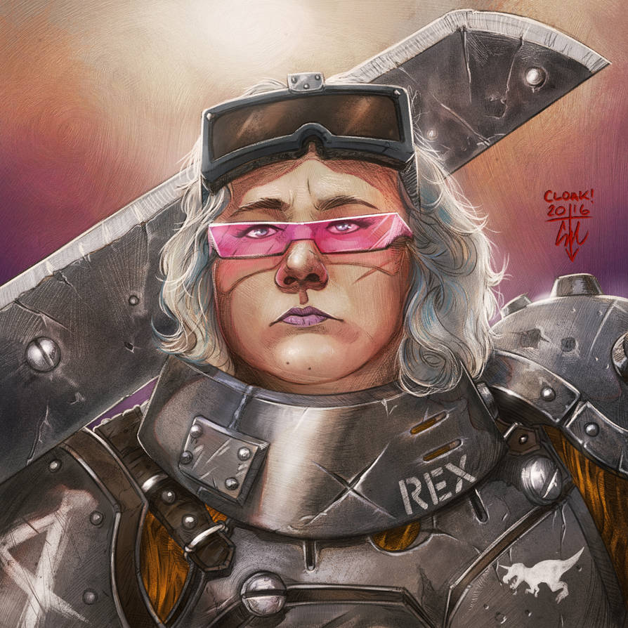 Rexi Damage by thedarkcloak