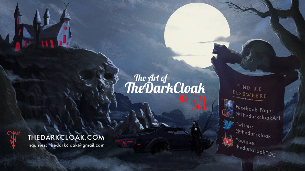 The Art of TheDarkCloak aka Sal by thedarkcloak