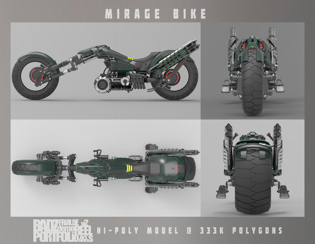 Mirage Bike Turnaround