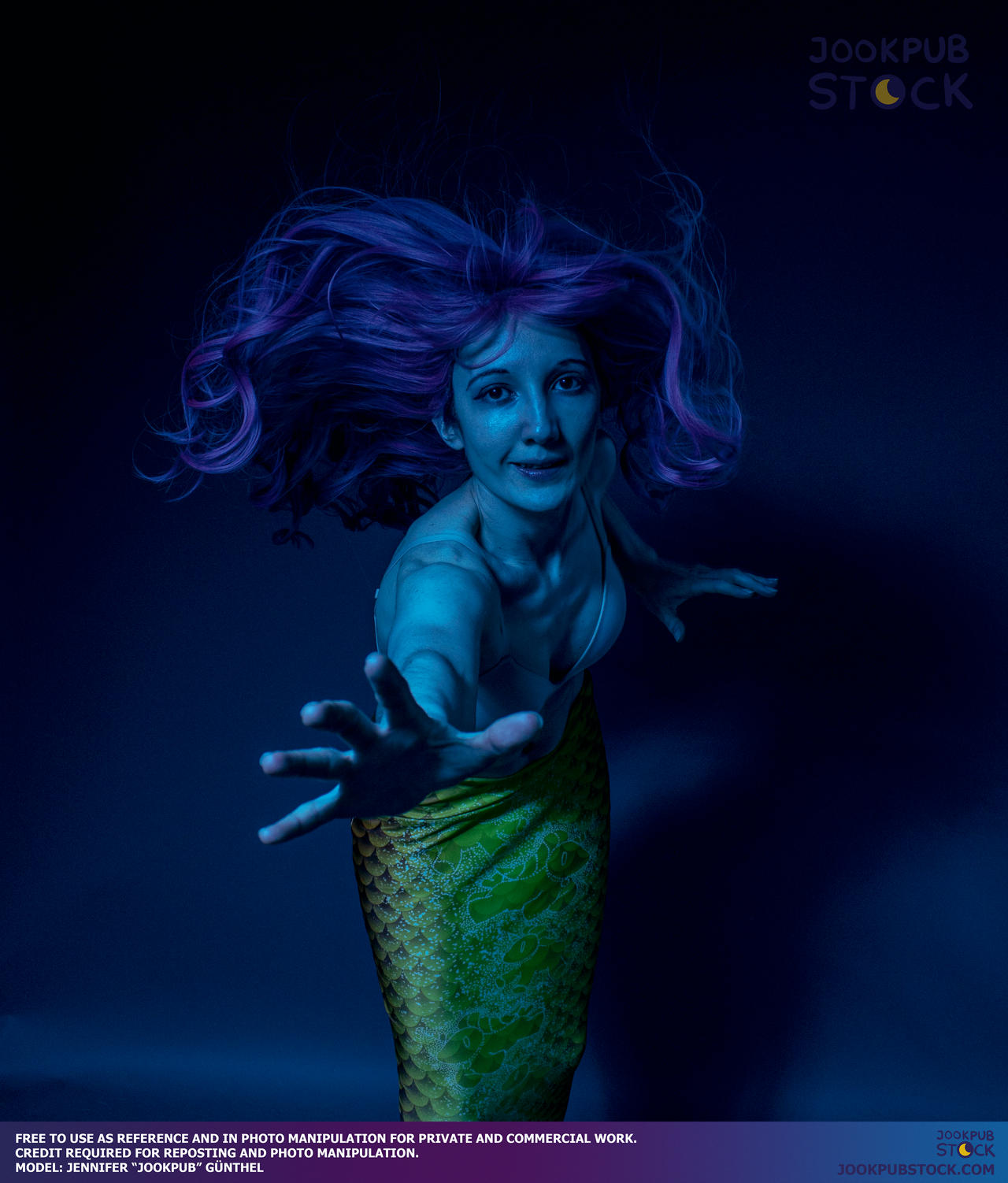 Mermaid #013 (pose reference) by JookpubStock on DeviantArt