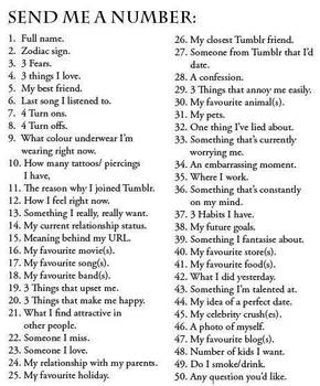 Send Me A Number