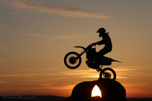 Dirtbike Sunset