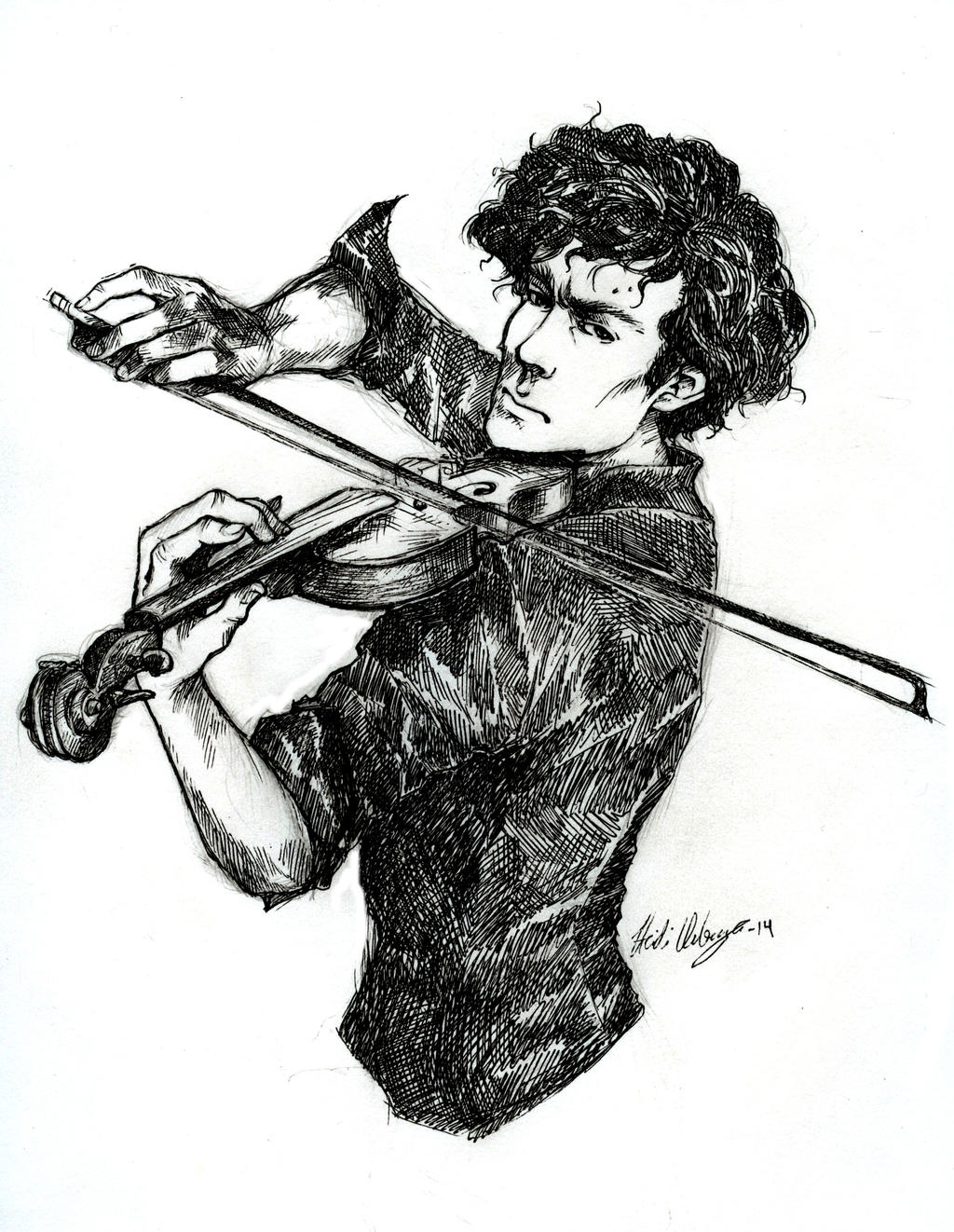 Playing the Violin