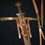Viking sword scabbard