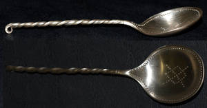 Viking sponn silver 1