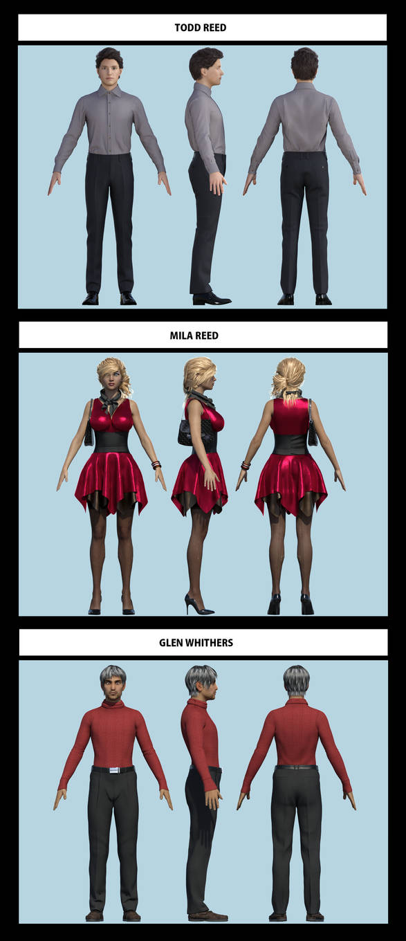 Indy Reed Burst Lion Reference - Indy Reed's family by burstlion on DeviantArt