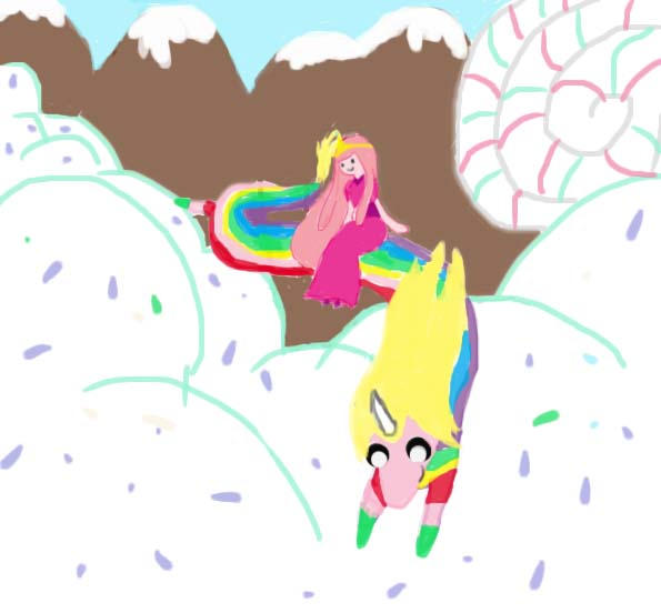 Lady and peebles by Momoka123 on DeviantArt