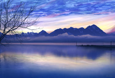 Calm lake