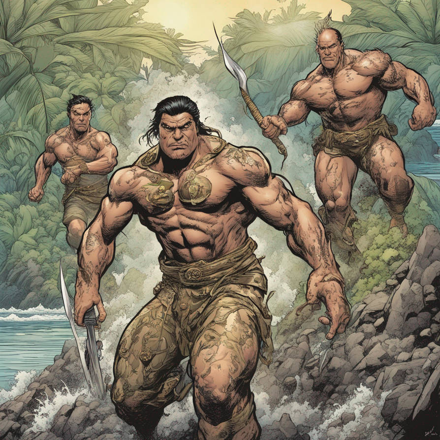 Samoa Characters American Samoa comic book characters by JohnavonJames on DeviantArt