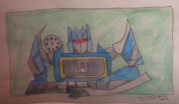 NANODRAWMO 2014 Soundwave and Ravage