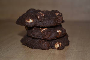 Triple Chocolate Cookies