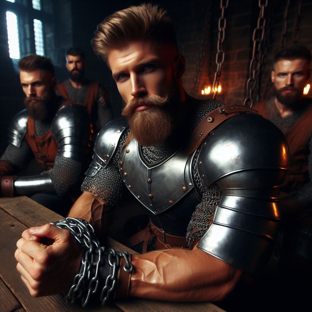 Knight imprisoned in chains by Tcruise23 on DeviantArt