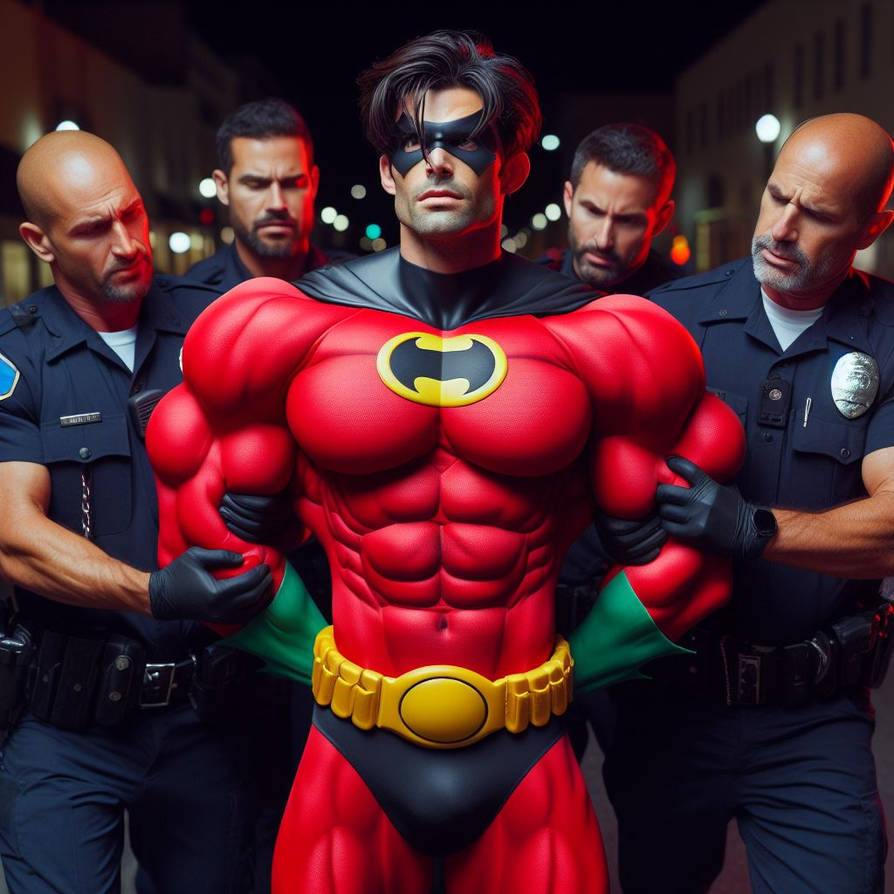 Buff Cops Deviantart Robin placed under arrest by dirty cops by Tcruise23 on DeviantArt