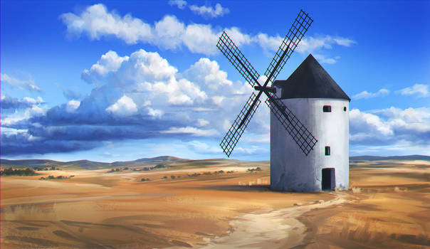 Windmill photo study