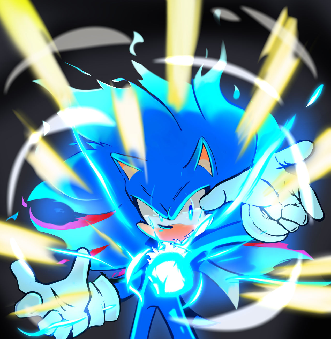 Ultra Hyper Shadic (by SeikotheWolf16) by Storm424 on DeviantArt