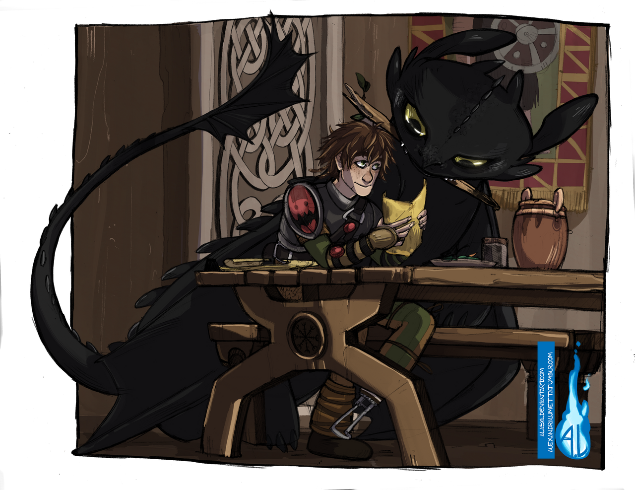 Hiccup And Toothless By Alasya On DeviantArt hiccup-and-toothless-by-alasya-on-deviantart
