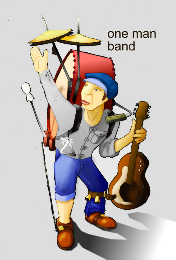 One Man Band Computer one man band by ekelrock on DeviantArt