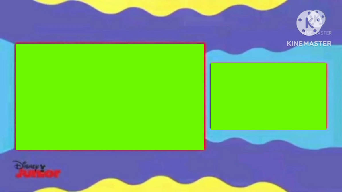 Disney Junior Split Screen Credits LA Template by GraziellaMendonca on