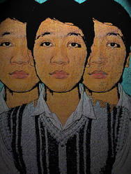 3 faces