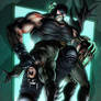 Bane breaks the Bat - COLORS