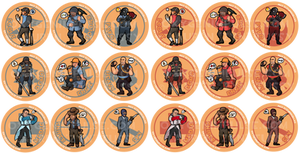 Team Fortress 2 Buttons