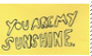 Sunshine Yellow Stamp