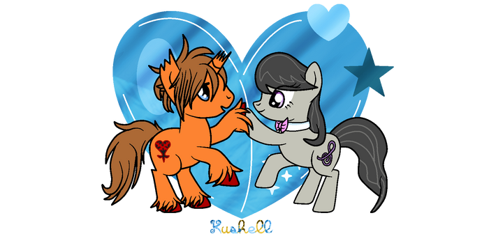 Pony Bubble Time - Couple (FINISHED YCH) Normal V