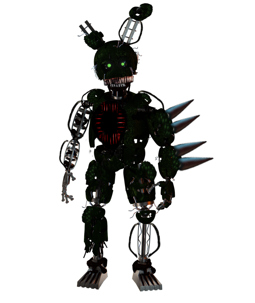 Spring Trap Twith Twisted Ignited Springtrap by OfficalSpringfox on DeviantArt