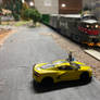 Railfanning a Sharknose in Neenah
