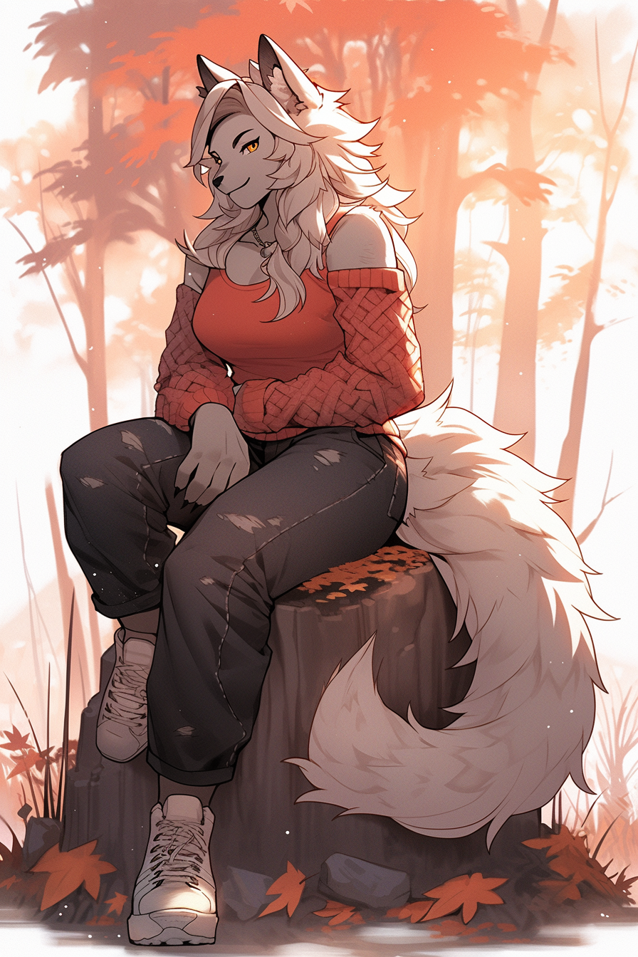 Anthro Female Wolf anthro-female-wolf