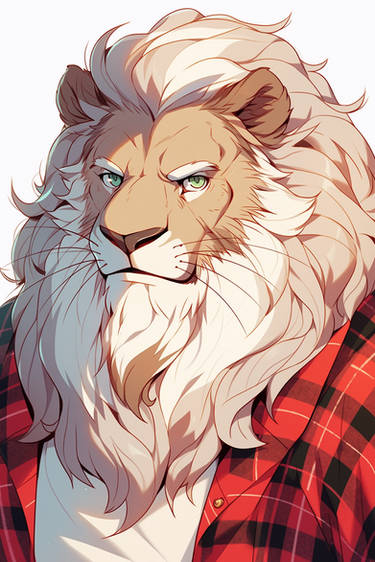 Older Lion Man