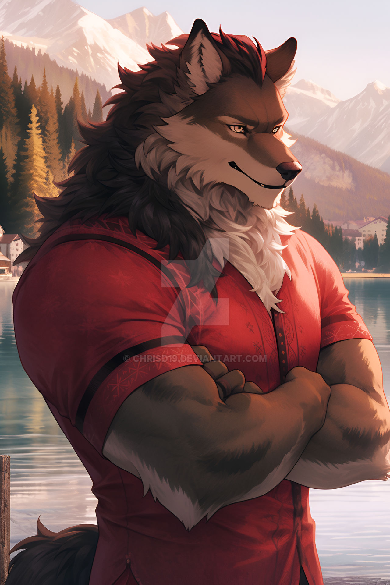 Handsome Wolf Guy Sold By ChrisD19 On DeviantArt handsome-wolf-guy-sold-by-chrisd19-on-deviantart