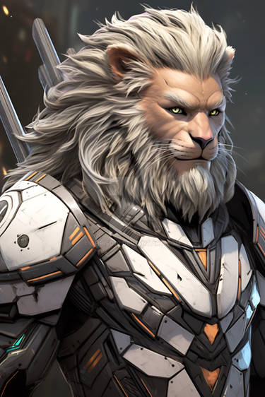 Lion-Human Hybrid Soldier [Open]