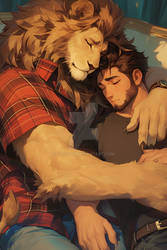 Lion Cuddles [Open]