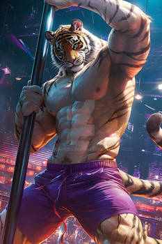 Tiger Pole Dancer [Closed] 