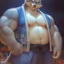 Wolf Sumo Wrestler [Open]