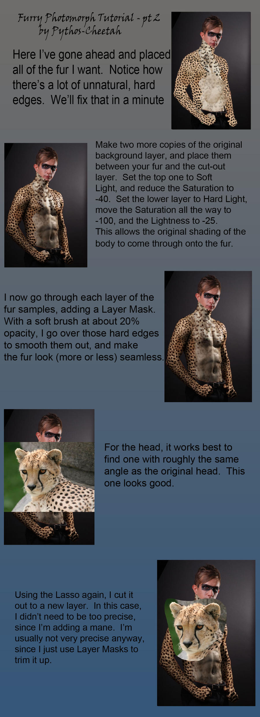 Furry Photomorph Tutorial - pt. 2