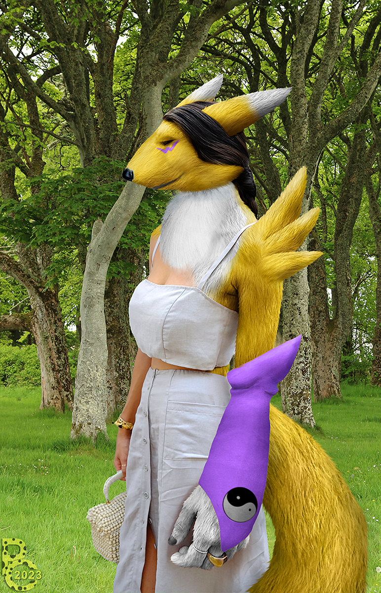 Deviantart Pythos Werewolf Digivolve 6: Renamon by pythos-cheetah on DeviantArt