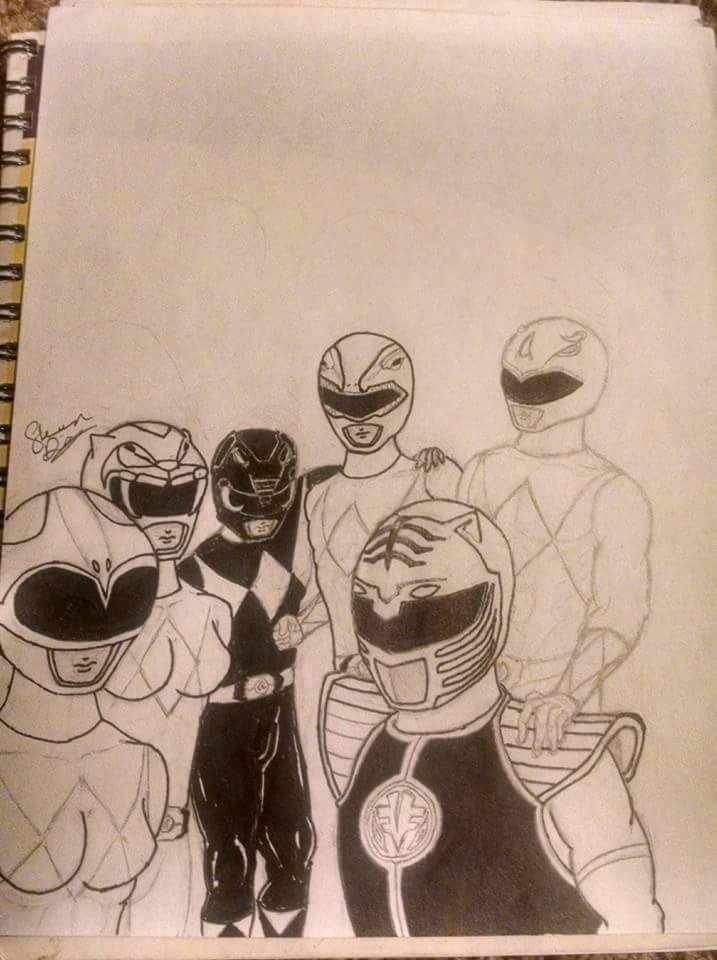 Power Rangers Selfie