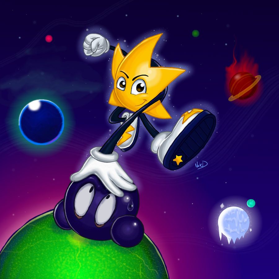 Ristar the Shooting Star by Nate-D on DeviantArt