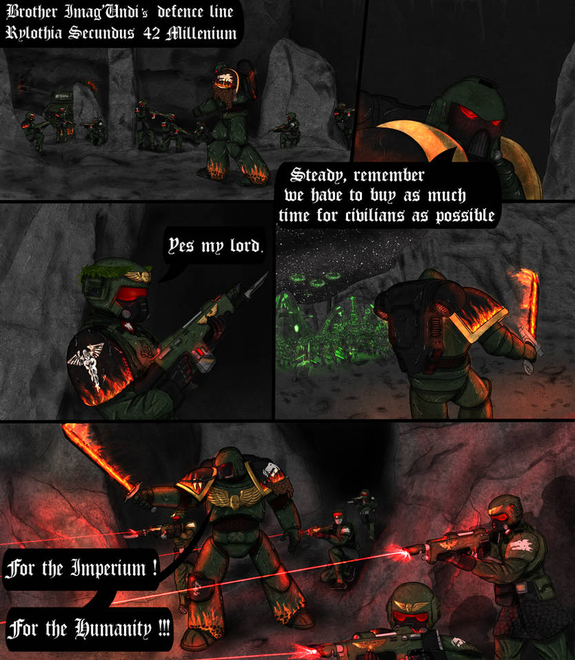 Warhammer 40k - Defence Lines by PatrickNerdu on DeviantArt