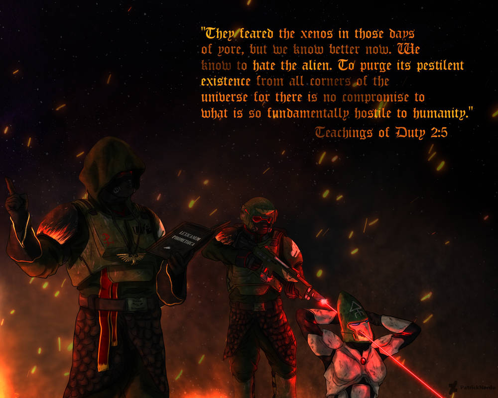 Warhammer 40k - And then the Vulkan have said by PatrickNerdu on DeviantArt