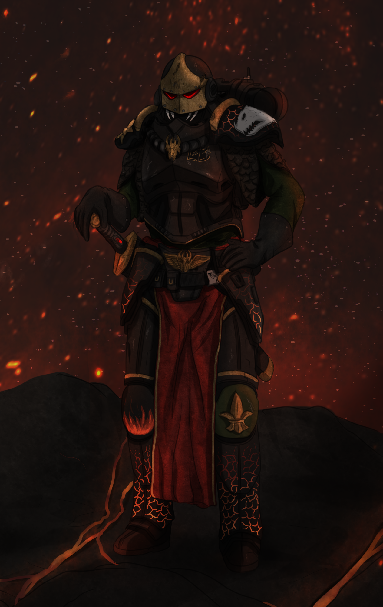 Warhammer 40k - Sisters of flame by PatrickNerdu on DeviantArt