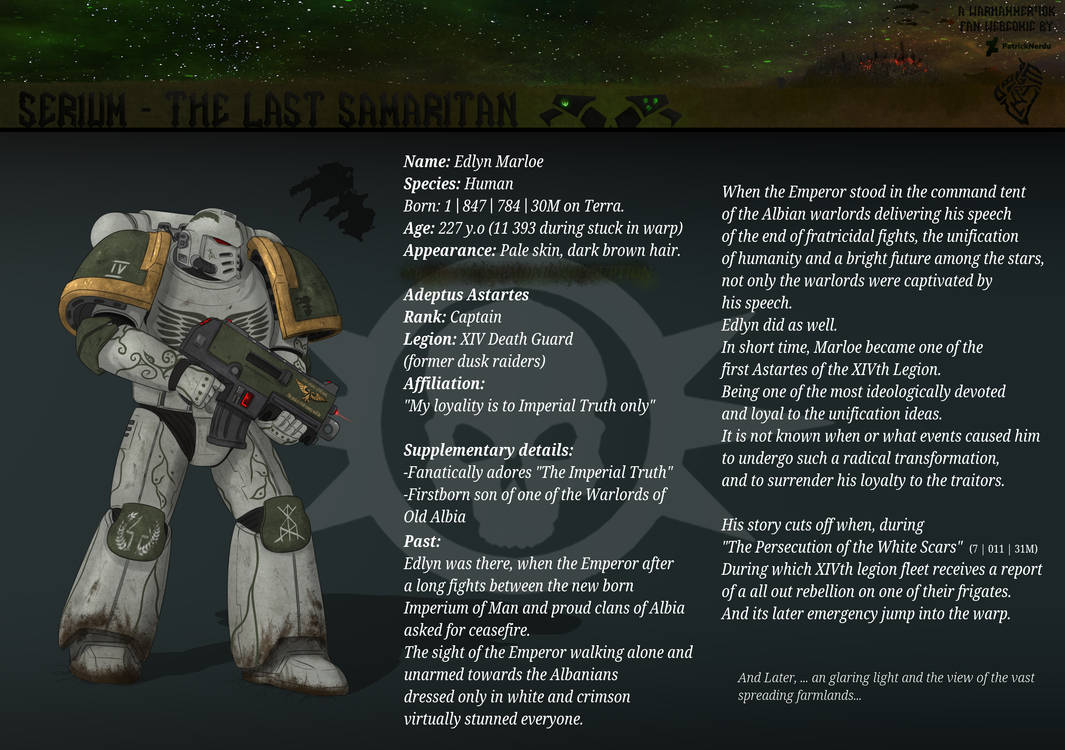 Warhammer 40k Serium Characters - Abomination by PatrickNerdu on DeviantArt