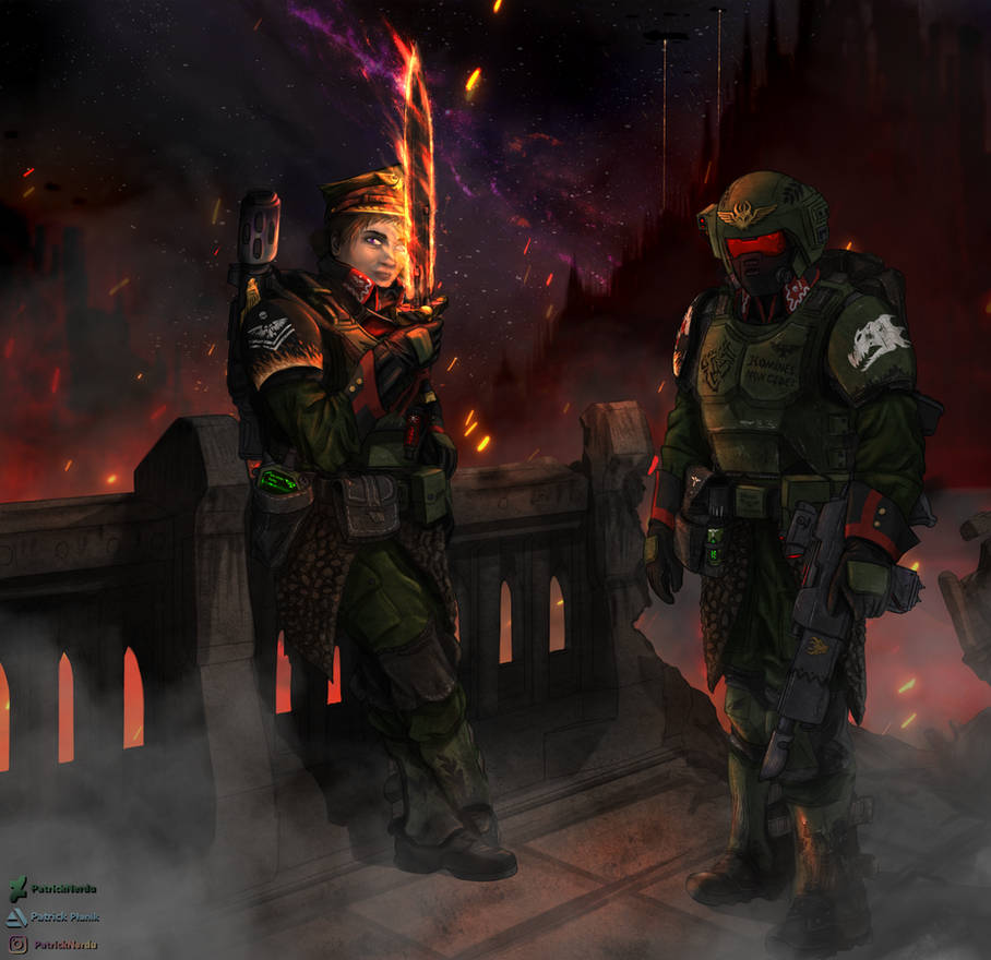 Warhammer 40k - Lava Flooding + Auxilia lore by PatrickNerdu on DeviantArt